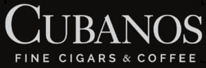 Cubanos Fine Cigars and Coffee Logo; coming soon to the District on Bernard